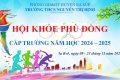 Hội khỏe Phù Đổng cấp trường năm học 2024-2025